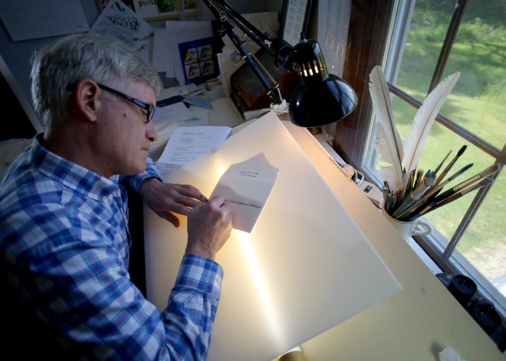 White House chief calligrapher
